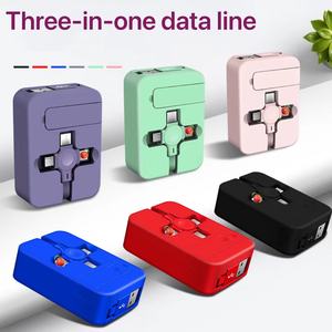 Ios安卓c型手机存储充电线定制Logo马卡龙支架数据线企业促销礼品 - Product Image 3