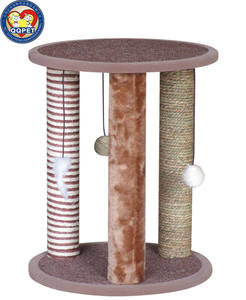 Arbre à chat lit pour chaton d'intérieur arbre de Noël avec perchoir en peluche chaton arbre à chat support avec griffoir - Product Image 1