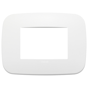 Vimar Placca Rotonda 3M Polar Opaca 12.75x9.5x1.62 Copertura Interruttore a Muro - Product Image 1