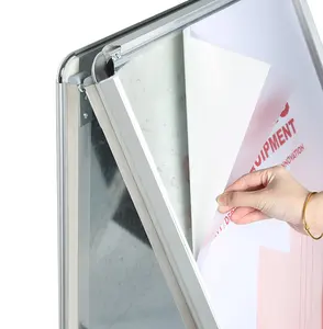 Toptan 25mm gümüş ekran sandviç panel standı