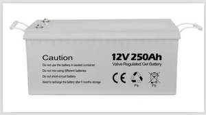 ソーラーシステム用ストレージ鉛酸ゲル電池12V250AhAgmディープサイクルバッテリー - Product Image 3