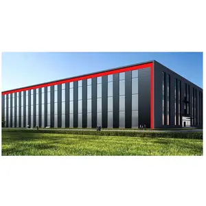 Cheap Steel Structure Shed Commercial Industrial House Prefabricated Light Metal Warehouse Factory Office Building