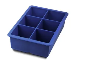 Hot sale King Cube Ice Trays ,extra-large large ice tray.6 cubes