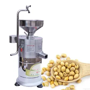 With 1 Barrel Commercial Soy Milk Machine Tofu Making Paste Mill Soya Bean Grinder Juicing Soymilk Extractor