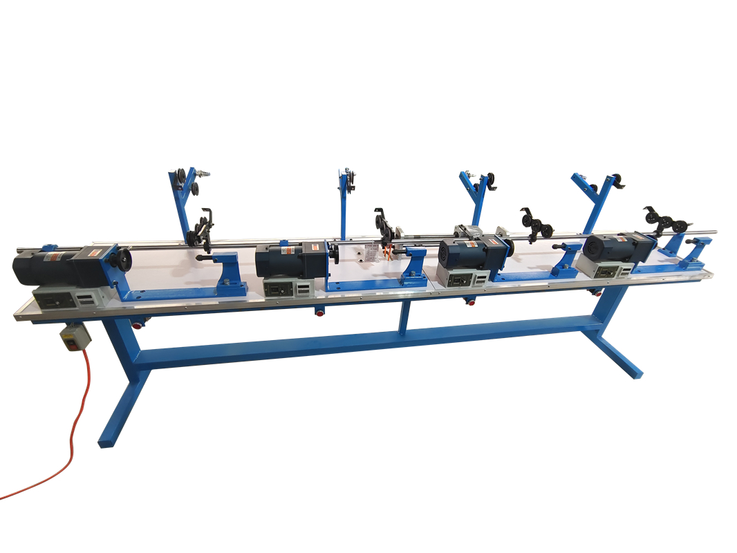 Cable Bunching Machine Traverse With Guide Wheel Rod Rolling Ring Drive