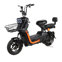Vélo électrique urbain pour adultes de 14 pouces, dernier modèle unisexe, avec un moteur puissant, scooter électronique intelligent à deux roues à grande vitesse