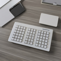 Teclado POS programable de 66 teclas de Venta caliente con lector de tarjetas magnéticas integrado y bloqueo electrónico para sistema POS