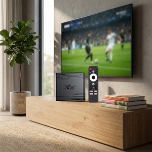 出厂价 X96 NEX Amlogic S905Y5 2GB 16GB 迷你电视盒 Android ATV 4K BT5 机顶盒 Android 14 声控遥控器 - Product Image 2