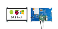 Monitor de pantalla táctil Raspberry Pi de 10,1 pulgadas 1024*600 módulos LCD Panel de pantalla táctil de 10 pulgadas tableta