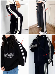 Nhà Máy Mềm 4Cm Dệt Đan Màu Đen Và Trắng Sọc <span class=keywords><strong>Ribbon</strong></span> Cho Thể Thao Mặc - Product Image 6