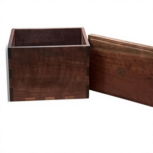 Boîte de rangement pour bijoux en bois écologique, plusieurs compartiments, organisateur personnalisé fait à la main pour colliers, bagues, bracelets, moderne - Product Image 4