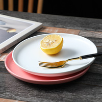 Assiettes en céramique jetables multicolores personnalisées pour le dîner Salade Dessert Apéritif Snacks Tea Party Design moderne Style Antique