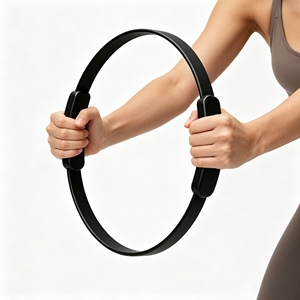 Anillo de Pilates Mágico Resistente con Doble Asa para Yoga, Accesorios de Fitness para Entrenamiento, Anillo de Pilates con Logotipo - Product Image 1