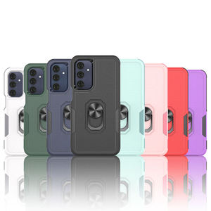 Coque de téléphone en polycarbonate rigide anti-choc et anti-chute avec support d'anneau pour <span class=keywords><strong>Samsung</strong></span> S24 S25 S26 Series - Product Image 6