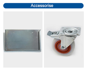 820x620xH758 220L 스틸 Q235 대형 철망 바구니 세탁 카트 바퀴 포함 200kg 용량 TER 브랜드 호텔 병원용 - Product Image 5