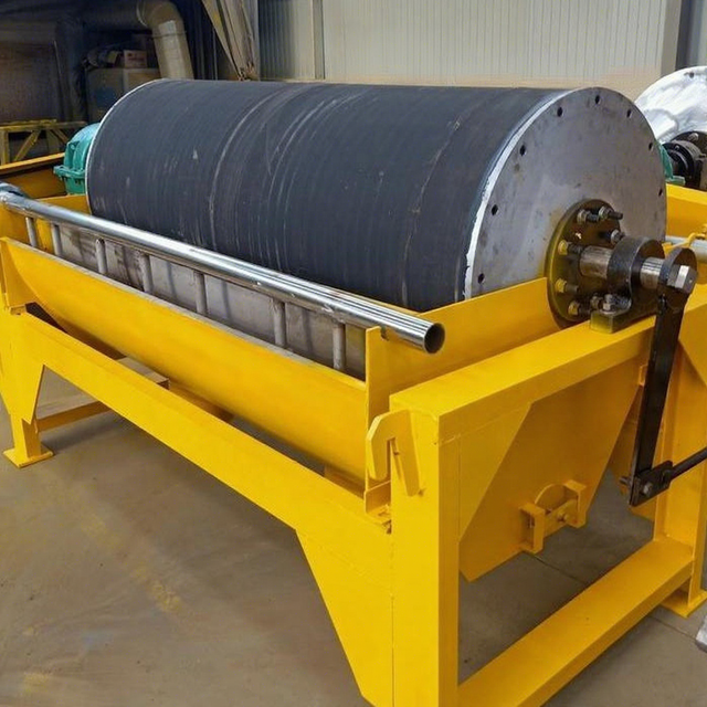Magnetic Separator for Gold Mining Wet Magnetic Separator Iron Ore Electromagnetic Dry Powder Magnetic Separator