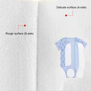 Tela de poliéster doble silenciosa para ropa suave de bebé y madre, ecológica y funcional, con autoadhesivo. - Product Image 2