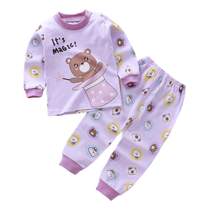 Conjunto de Ropa y Pantalones de Otoño para Niños, Ropa Interior Térmica para Niños, Pijamas de Forro <span class=keywords><strong>Polar</strong></span> para Niñas - Product Image 1