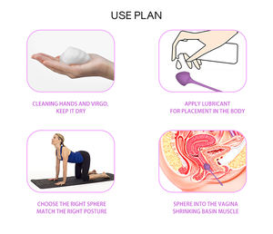 2025 Bestseller 5 Größen Anfänger Fortgeschrittene Frauen Ben Wa Kugeln Beckenbodenstraffung Kegel-Übung Kegel-Gewichte - Product Image 3