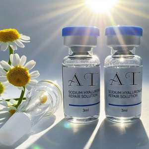 自社ブランドブルー銅ペプチド凍結乾燥粉末セットアンチエイジング & ホワイトニング水和修復血清フェイススキンケア用 - Product Image 5