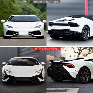 Kit de Conversión y Mejora para Automóviles LP580 LP610 2014-2025, Parachoques Delantero, Guardabarros, Parachoques Trasero y Escape para Lamborghini Huracán - Product Image 2