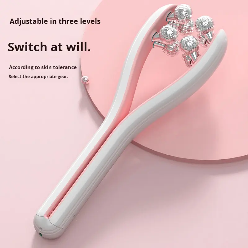 ORANGLES KC Certified EMS V-Shape Face Roller | Electric Facial Firming Machine with Diagnosis Function & Waterproof Design – orangles Kuwait - detailed closeup view - illustrating benefits - Image 3 of 5 | created for all | Shop KC Certified EMS V-Shape Face Roller | Electric Facial Firming Machine with Diagnosis Function & Waterproof Design – orangles Kuwait North Carolina | Free Shipping ORANGLES