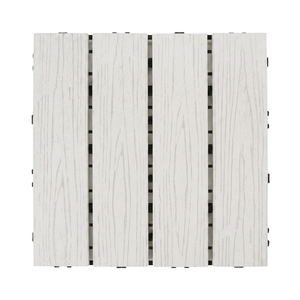 Eco-Friendly Recycled WPC Interlocking Anti-Slip Modern <b>Deck</b> Tiles 22mm Thickness Waterproof Flooring for Outdoor - Product Image 3