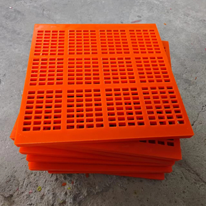 Xử lý lưới màn hình Polyurethane tùy chỉnh, tấm màn hình polyurethane, lưới màn hình khử nước rung polyurethane. - Product Image 3