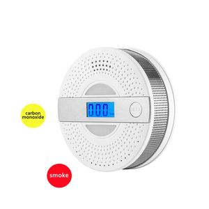 Pin hoạt động tiếng bíp cảnh báo kết hợp khói & co báo động khói và Carbon Monoxide <span class=keywords><strong>Detector</strong></span> cho du lịch nhà - Product Image 1