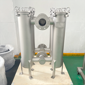 Các nhà sản xuất ngành công nghiệp Ethanol lỏng thép không gỉ đôi túi lọc nhà ở - Product Image 2