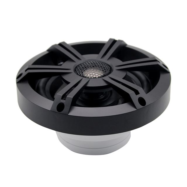 HASDA H-058-25T Waterproof 6.5 Inch 2-Way Marine Speakers Outdoor Use for Cars ATVs UTVs Ships Boats Yachts Pools Grills More