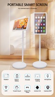 Batería integrada 21 21,5 22 pulgadas inalámbrico inteligente portátil TV vida Android pantalla táctil Pantalla de Monitor LCD