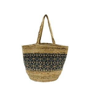 Sac à main de plage multicolore en coton jute pour dames, sac à bandoulière, sacs de soirée d'été faits à la main pour femmes à la mode - Product Image 2