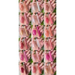 Lucidalabbra trasparente vegano personalizzato lucido lucido lucido impermeabile con etichetta privata altri prodotti per il trucco delle labbra - Product Image 5