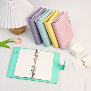 Bán Buôn Công Thức Tiền Mặt Buget Nhẫn Chất Kết Dính PU Leather Máy Tính Xách Tay Tiết Kiệm Tiền Ngân Sách Chất Kết Dính Với Tiền Mặt Phong Bì - Product Image 4