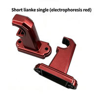 Support épaissi pour accessoires de rideaux, support fixe, tringle romaine, tringle simple, fixation latérale universelle