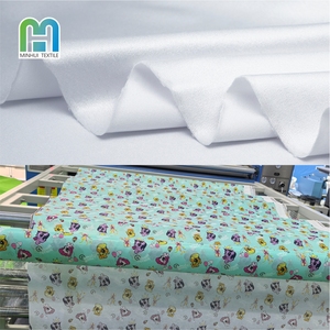 Morbido tessuto satinato in Nylon Spandex tessuto Tricot pellicola di trasferimento termico Mens abbaglia pantaloncini sublimazione per nfl Raiders giacche - Product Image 1