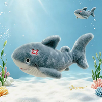 En gros, Porte-clés et breloques de sac à dos en peluche mignons en forme d'animaux marins (Requin, Baleine, Pieuvre, Phoque), Cadeau d'anniversaire pour enfants, Boutique