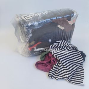 Trapos Mixtos de Buena Absorbencia, Grado A, 10 kg, 25 kg, 5 kg, Trapos de Camiseta Cortados 100% Algodón para Limpieza - Product Image 1