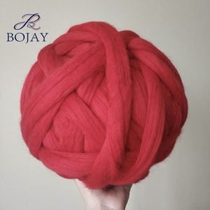 Sợi Len BlanketMerino Siêu Dày Nhà Cung Cấp Trung Quốc Alibaba Mũ Dệt Kim <span class=keywords><strong>Chunky</strong></span> Cỡ Lớn 21 Micron - Product Image 5