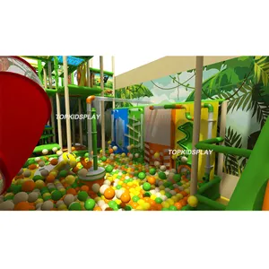 TOPKIDSPLAY Amusement Park Equipment Kids Indoor Playground For Sale Custom Indoor Slide Indoor Play Center Kids Zone 12 Months