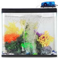 Pompe à oxygène RS RS-310 RS-410 BS-310/410 Pompe à oxygène pour aquarium Pompe à oxygène transparente Aération pour aquarium Petite pompe à aération