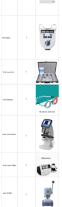 Équipement combiné d'optométrie complet et machines de montage de lunettes pour les nouveaux magasins d'<span class=keywords><strong>optique</strong></span> Instrument de contrôle des yeux - Product Image 5