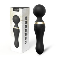 Jouets sexuels pour femmes, baguette de massage rotative sans fil étanche pour le point G, plug anal silencieux, masseur vibrant