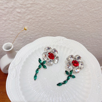 Grosses bagues en pierre diamant pierre bling grandes boucles d'oreilles cristaux pierres de guérison bijoux