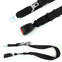 Kit complet de ceinture de sécurité durable pour fauteuil roulant composé de 4 rétracteurs + 1 ceinture abdominale + 1 ceinture d'épaule
