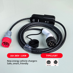 Nuovo Caricatore EV Portatile <span class=keywords><strong>MERAK</strong></span> MK-ECe02 16A/11KW/380V/Tipo2 con Cavo da 5m per Uso Interno/Esterno - Product Image 3