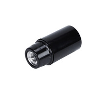 Douille de lampe en bakélite E14 E27 noire CE avec anneau, accessoires d'éclairage DIY en gros