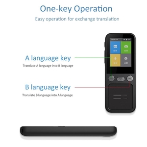 Appareil de <span class=keywords><strong>traduction</strong></span> de voyage T16 intelligent Portable 14 hors ligne avec 138 langues en ligne pour l'apprentissage des affaires - Product Image 3