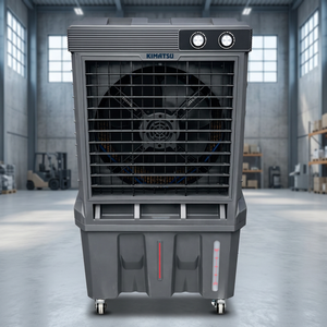 Refroidisseur d'air portable pour désert KOOLWAVE, alimenté par courant alternatif, en plastique, 3 vitesses, réservoir de 120 L, 1500 pieds carrés. Surface de refroidissement 7500 m³/h, durable, garantie 1 an - Product Image 2